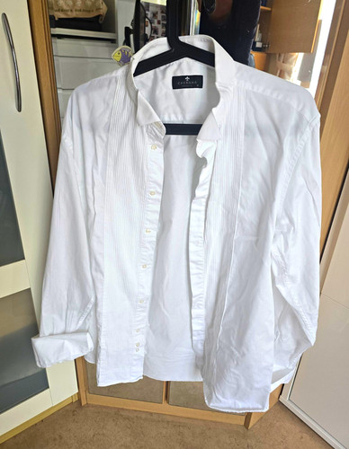 Cavanna herrenhemd weiß - weiß, xl
