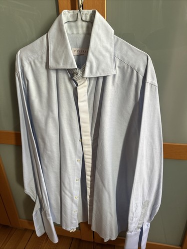 Herren oberhemd uni hellblau - herren,