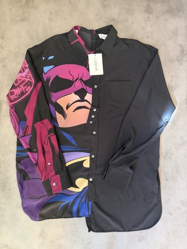 Lanvin comics hemd seide - lanvin,