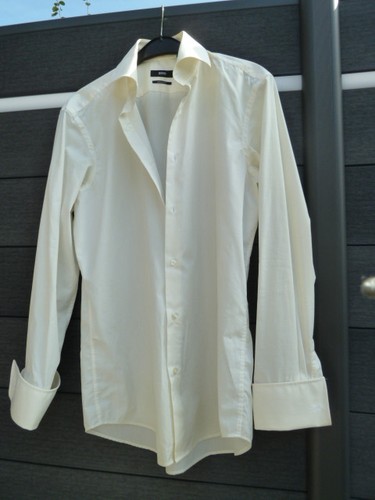 Hugo boss herren hemd - hugo, crem